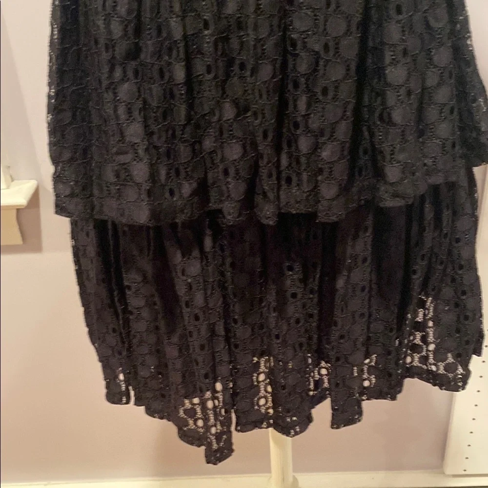 Elegant Black Lace Dress